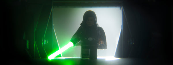 I'm Luke Skywalker. I'm here to rescue you. Lego photography by Tom Milton